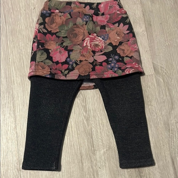 Floral Skirted Leggings for Kids - Picture 1 of 2